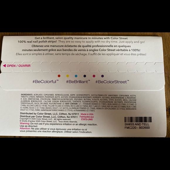 Swiss and Tell Color Street Set - Picture 3 of 3